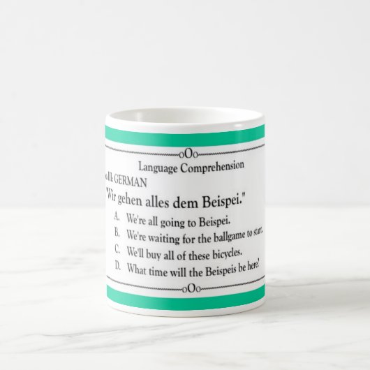 Collectie taal - Duits 3 Koffiemok (Center)