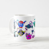 Collectie theepot koffiemok (Voorkant links)