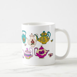 Collectie theepot koffiemok