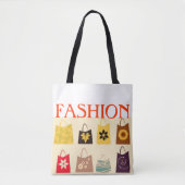 COLLECTIE TONEN - Dames CANVAS TAS (Voorkant)