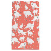 Collectie van Arctische dieren - Arctische weefsel Klein Cadeauzakje (Voorkant)