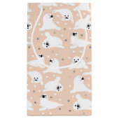 Collectie van Arctische dieren - zeehonden Klein Cadeauzakje (Achterkant)