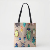 Collectie van beetel tote bag (Voorkant)