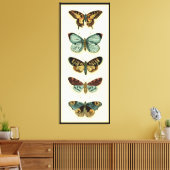 Collectie van Butterfly door Chariklia Zarris Canvas Afdruk (Insitu (Woonkamer))