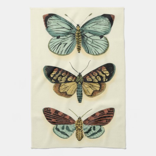 Collectie van Butterfly door Chariklia Zarris Theedoek (Verticaal)
