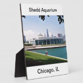Collectie van Chicago Shedd Aquarium Fotoplaat (Zijkant)