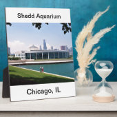 Collectie van Chicago Shedd Aquarium Fotoplaat (Zijkant)