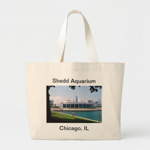 Collectie van Chicago Shedd Aquarium Grote Tote Bag