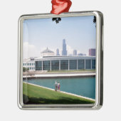 Collectie van Chicago Shedd Aquarium Metalen Ornament (Links)