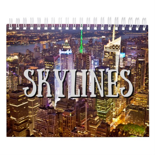 Collectie van City Skylines Wall Agenda Kalender (Hoes)