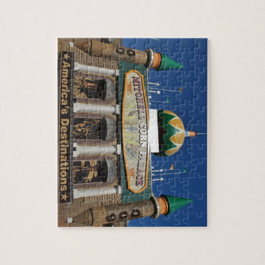 Collectie van Corn Palace Legpuzzel (Verticaal)