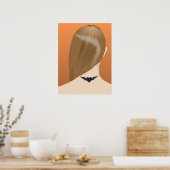 Collectie van damesnek Tattoo Art print nr. 1/10 (Keuken)