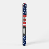 Collectie van de Amerikaanse vlag iPhone 16 Hoesje (Rechterkant)