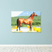 collectie van de arabische baai canvas afdruk (Insitu (Houten vloer))