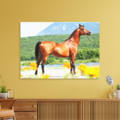 collectie van de arabische baai canvas afdruk (Insitu (Woonkamer))