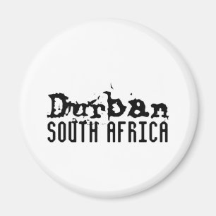 Collectie van de Douane van Afrikankoko (Durban, Z Magneet