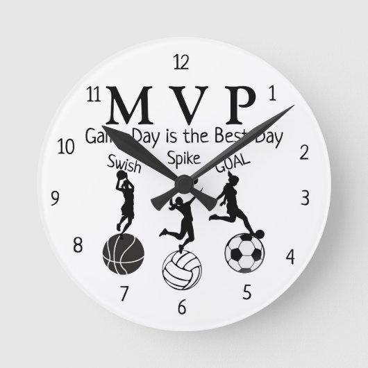 Collectie van de expressie van kinderen  ronde klok (Voorkant)