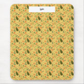 Collectie van de fruitmand - Avocado Muismat (Voorkant)