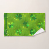 Collectie van de groene moderne St. Patrick's Day  Bad Handdoek (Handdoek)