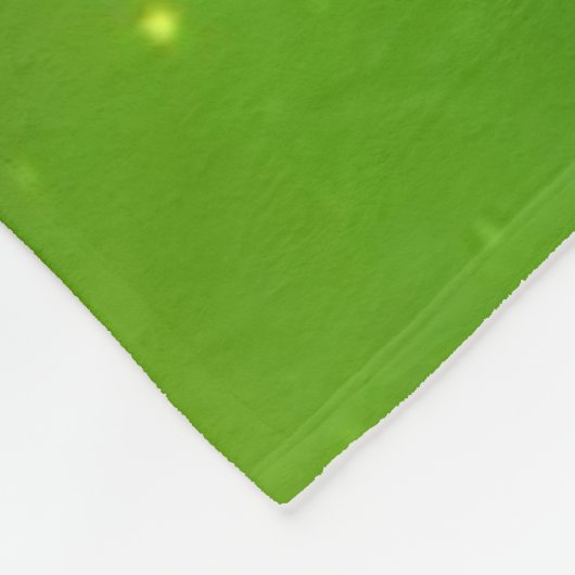 Collectie van de groene moderne St. Patrick's Day Fleece Deken (Hoek)