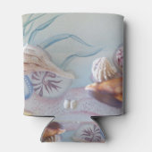 Collectie van de Koelbox van Seashells Blikjeskoeler (Achterkant)