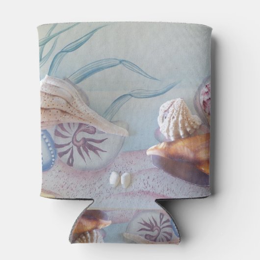 Collectie van de Koelbox van Seashells Blikjeskoeler (Achterkant)
