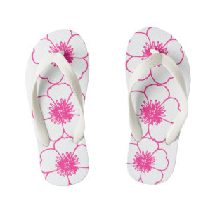 Collectie van de Uitdrukking van kinderen - Meisje Kinder Teenslippers