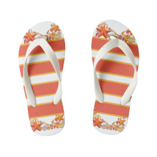 Collectie van de Uitdrukking van kinderen - Meisje Kinder Teenslippers