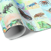 Collectie van de zomerbijbel in Waterverf Cadeaupapier (Rol Hoek)