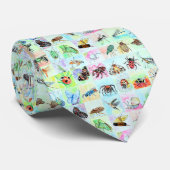 Collectie van de zomerbijbel in Waterverf Stropdas (Opgerold)