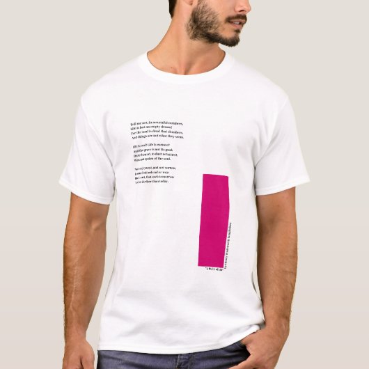 Collectie van Dead Poets #4 door H.W. Longmede Psa T-shirt (Voorkant)