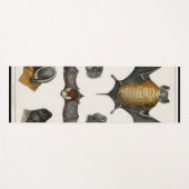 Collectie van diverse vleermuizen yogamat (Voorkant (horizontaal))