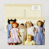 Collectie van Doll Briefkaart (Voorkant / Achterkant)