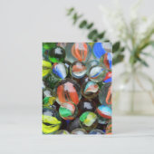 Collectie van glasscherven briefkaart (Staand voorkant)