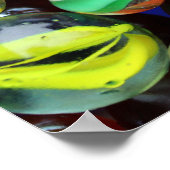 Collectie van glasscherven poster (Hoek)