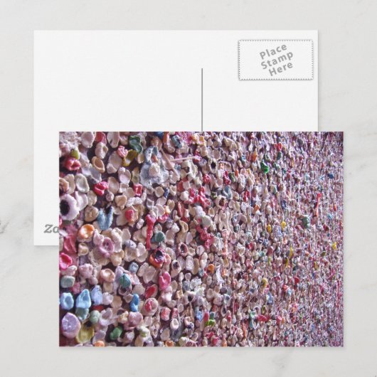 Collectie van gom - briefkaart (Voorkant / Achterkant)