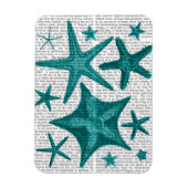 Collectie van groene staarten 2 magneet (Verticaal)