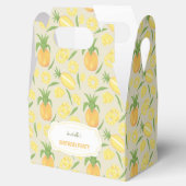 Collectie van het mandje voor fruit - ananassen bedankdoosjes (Geopend)