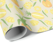 Collectie van het mandje voor fruit - ananassen cadeaupapier (Rol Hoek)