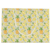 Collectie van het mandje voor fruit - ananassen groot cadeauzakje (Achterkant)