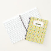 Collectie van het mandje voor fruit - ananassen notitieboek (Binnen)