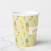 Collectie van het mandje voor fruit - ananassen papieren bekers (Rechts)