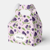 Collectie van het mandje voor fruit - Blauwe besse Bedankdoosjes (Voorkant Zijde)