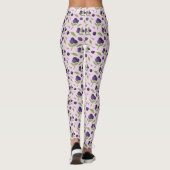Collectie van het mandje voor fruit - Blauwe besse Leggings (Achterkant)
