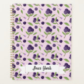 Collectie van het mandje voor fruit - Blauwe besse Planner (Voorkant)