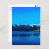 Collectie van het meer van Tahoe Briefkaart (Voorkant / Achterkant)
