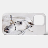 collectie van het paard. arabische witte hulpstof  Case-Mate iPhone case (Achterkant (horizontaal))
