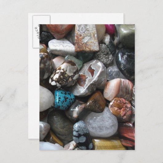 Collectie van het prachtige, vervuilde Briefkaart  (Voorkant / Achterkant)