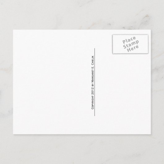 Collectie van het prachtige, vervuilde Briefkaart (Achterkant)