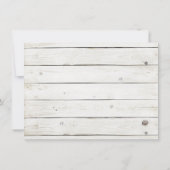 Collectie van het strand van het strand van de Sta Bedankkaart (Achterkant)